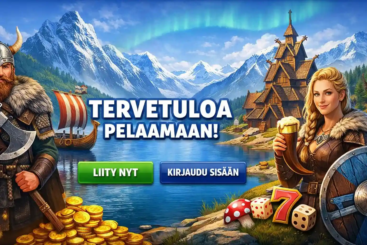 Fantasiateemainen kasinokuvitus pelaamiseen ja vedonlyöntiin suomalaisille käyttäjille